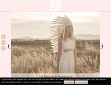 Tablet Screenshot of lasoierie.fr