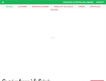 Tablet Screenshot of lasoierie.com